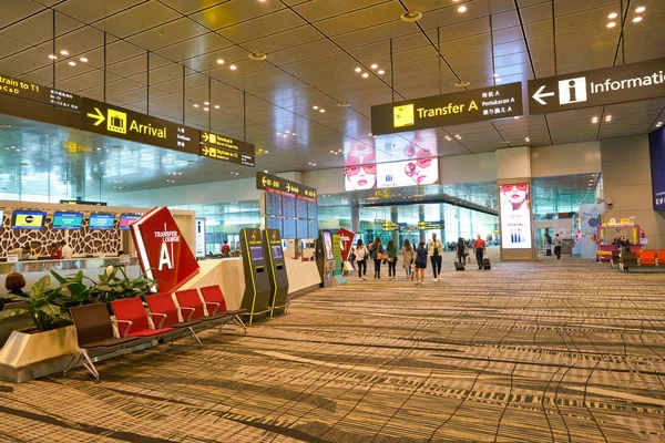 Singapore Changi Airport — Stockfoto