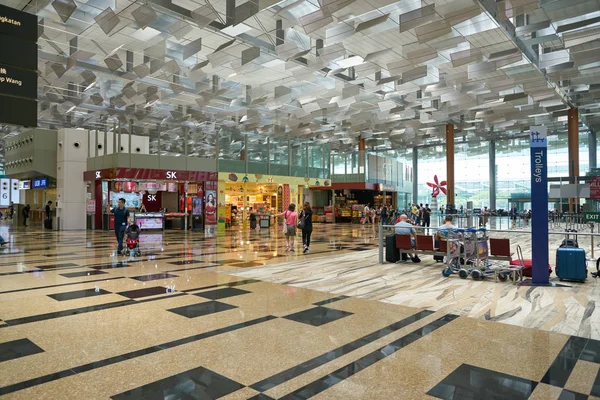 Flughafen singapore changi — Stockfoto