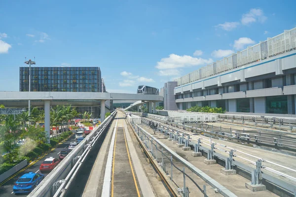 Changi Airport Skytrain — Stockfoto