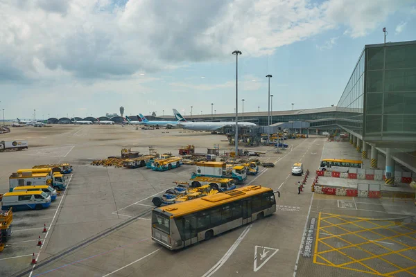 Flughafen Hongkong — Stockfoto