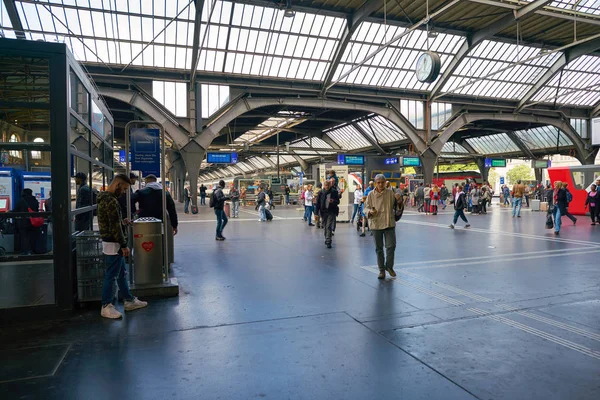 Zurique Hauptbahnhof — Fotografia de Stock