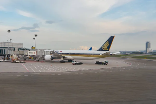 Changi aeroporto internacional — Fotografia de Stock