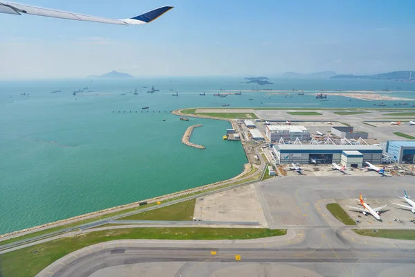 Flughafen Hongkong — Stockfoto