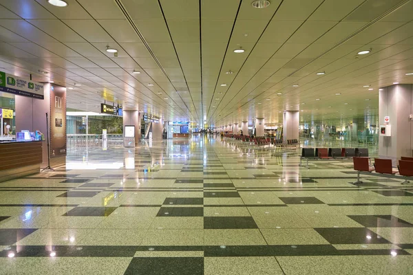 Singapurskiego lotniska changi — Zdjęcie stockowe
