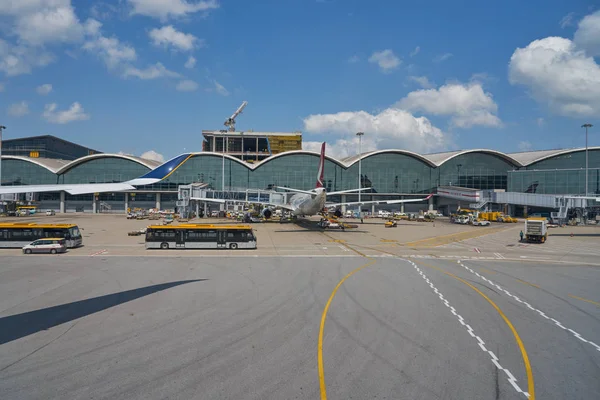 Flughafen Hongkong — Stockfoto