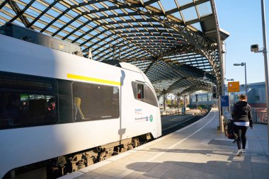 Köln Merkez tren garına