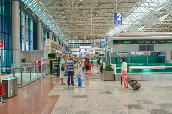 Aeroporto Internacional de Fiumicino — Fotografia de Stock