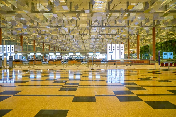 Mezinárodní letiště Changi — Stock fotografie