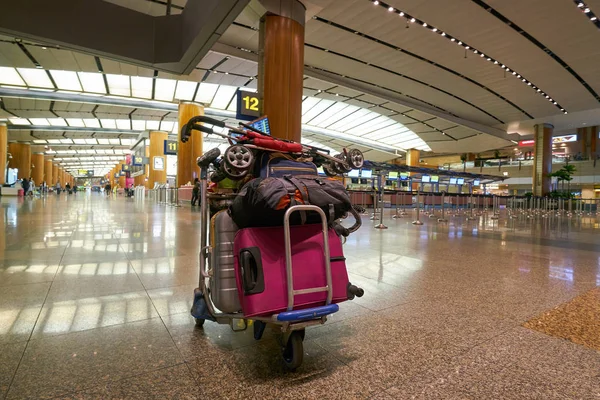 Flughafen singapore changi — Stockfoto