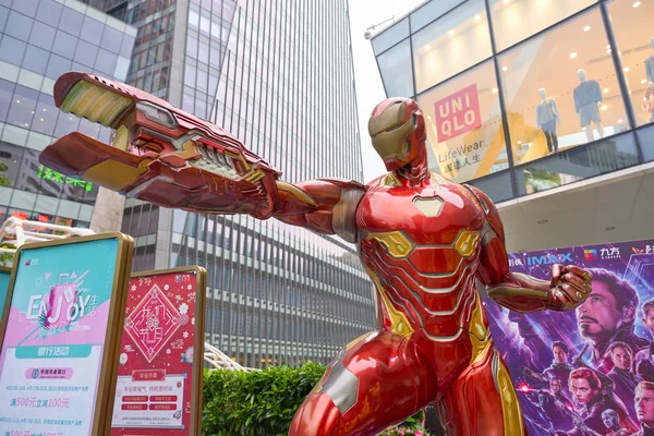 Patung Iron Man — Stok Foto