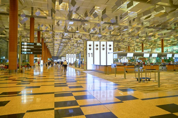 Aeropuerto Internacional de Changi — Foto de Stock