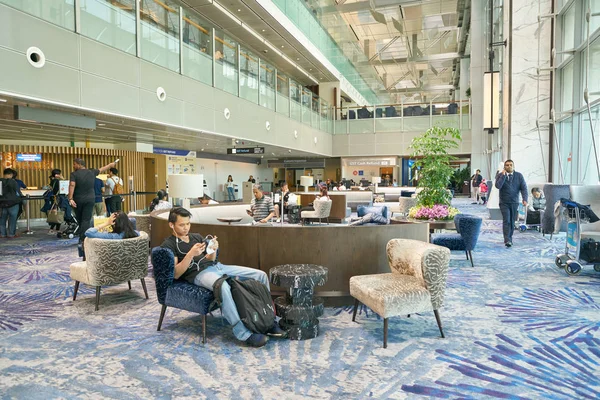 Aeroporto di Singapore Changi — Foto Stock