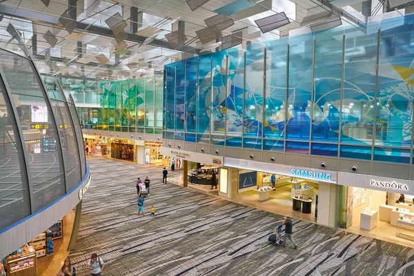 Aeroporto di Singapore Changi — Foto Stock