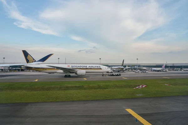 Changi aeroporto internacional — Fotografia de Stock