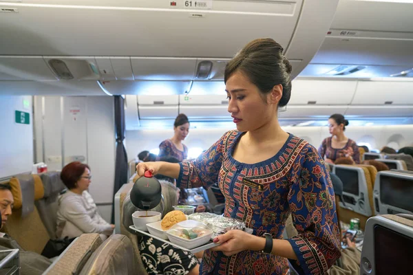 Líneas aéreas de Singapur — Foto de Stock