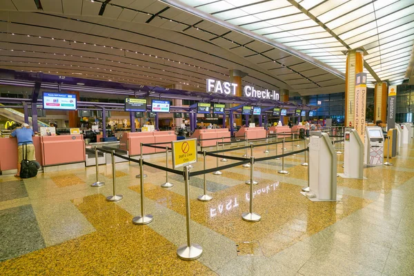 Changi aeroporto internacional — Fotografia de Stock