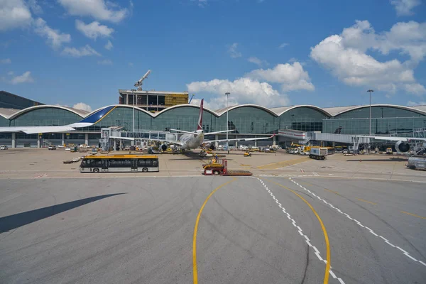 Flughafen Hongkong — Stockfoto