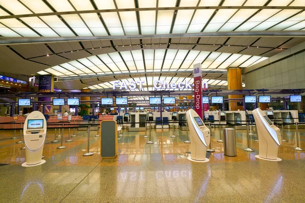 Internationaler Flughafen changi — Stockfoto