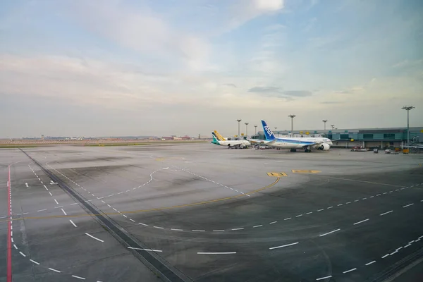 Το διεθνές αεροδρόμιο Changi — Φωτογραφία Αρχείου
