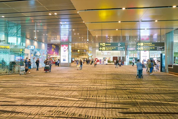 Flughafen singapore changi — Stockfoto