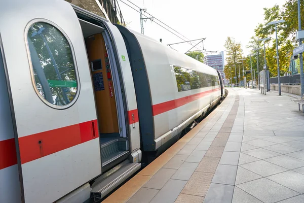 Cologne Germany Circa September 2018 Train Platform Seen Cologne Germany — Stock Photo, Image