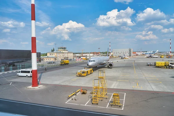 Sheremetyevos internationella flygplats — Stockfoto
