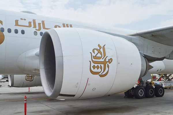 Emirati Boeing 777 — Foto Stock