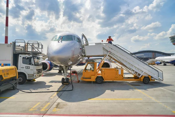 Aeropuerto Internacional de Sheremetyevo — Foto de Stock