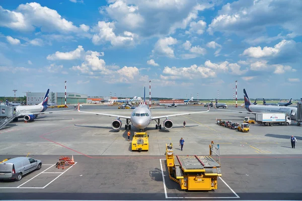 Aeropuerto Internacional de Sheremetyevo — Foto de Stock