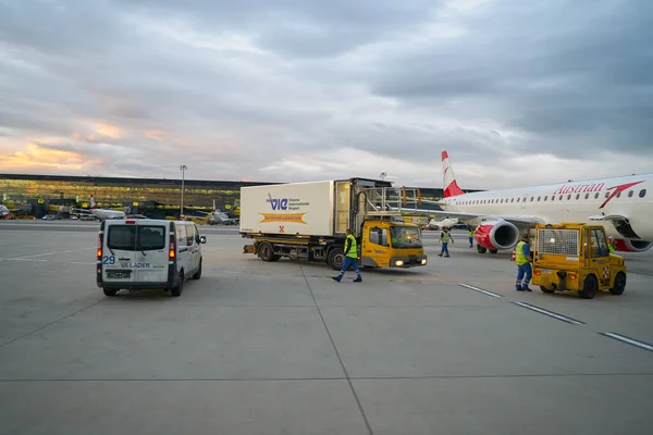 Международный аэропорт Вены — стоковое фото