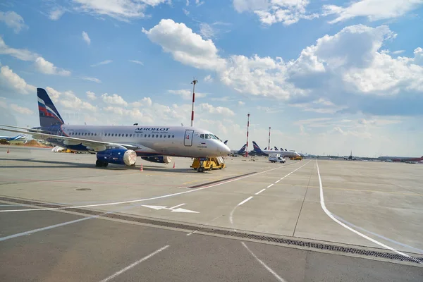 Aeroporto Internacional de Sheremetyevo — Fotografia de Stock