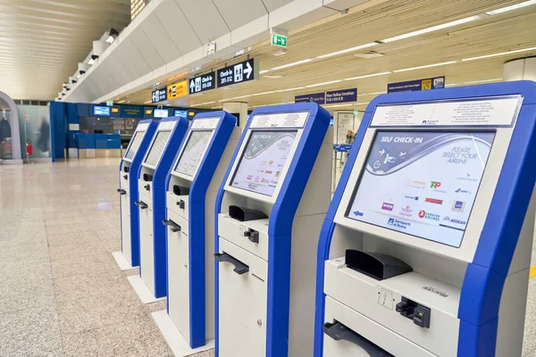 Fiumicino Nemzetközi Repülőtér — Stock Fotó