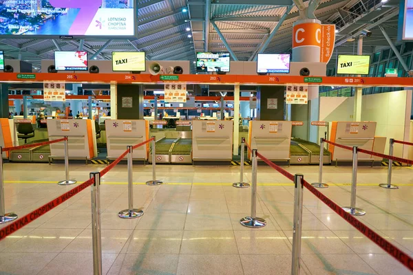 Aeropuerto de Varsovia Chopin — Foto de Stock