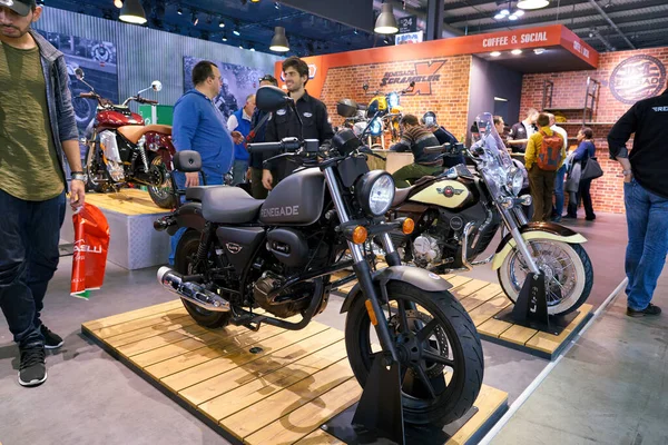 Eicma-utställning — Stockfoto