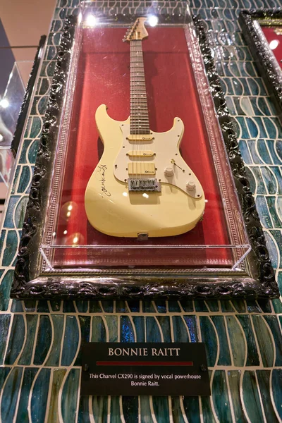 意大利罗马 2017年11月 电吉他在罗马的Rock商店展出 — 图库照片