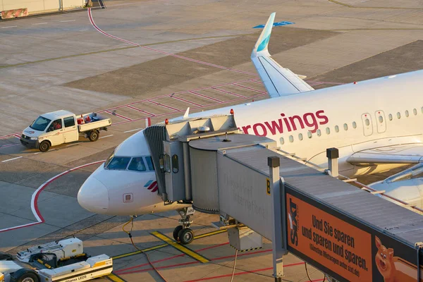 Aeroporto di Dusseldorf — Foto Stock