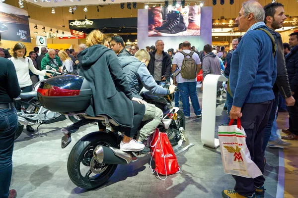 Eicma-utställning — Stockfoto