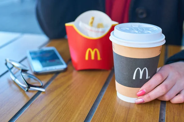 Restaurante McDonald 's — Foto de Stock