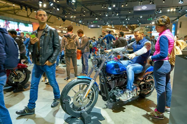 Eicma tentoonstelling — Stockfoto