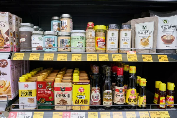 Een supermarkt. — Stockfoto