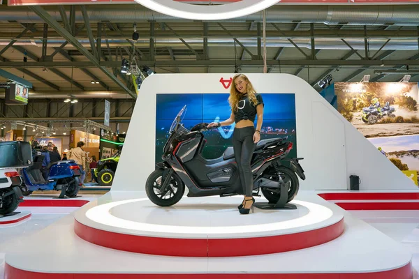 Eicma-utställning — Stockfoto