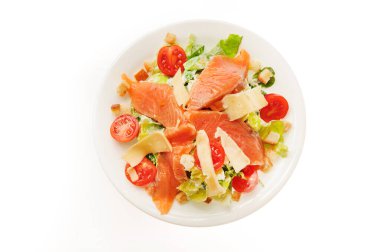 Beyaz arka plan üzerinde izole gıda