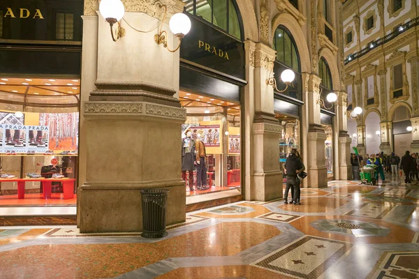 Galleria vittorio emanuele ya — Foto de Stock