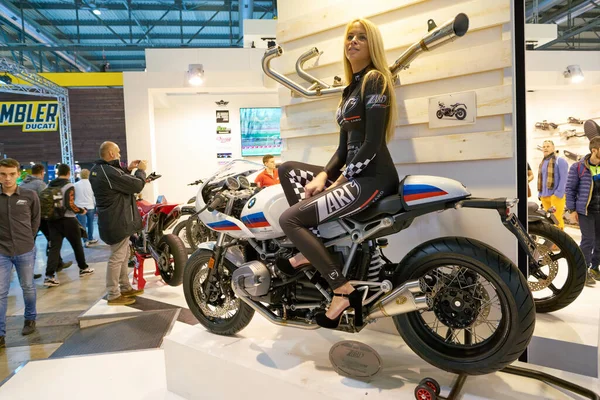 Eicma-utställning — Stockfoto