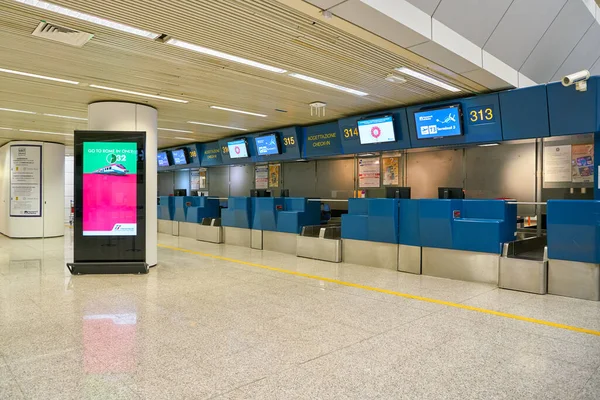 Mezinárodní letiště Fiumicino — Stock fotografie