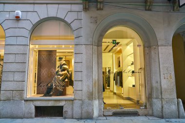 Milan 'da bir mağaza.