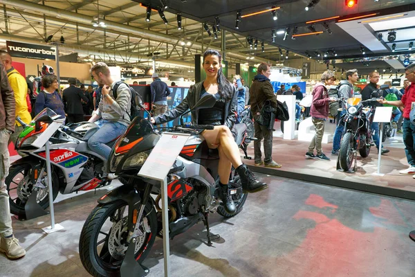 Eicma výstava — Stock fotografie