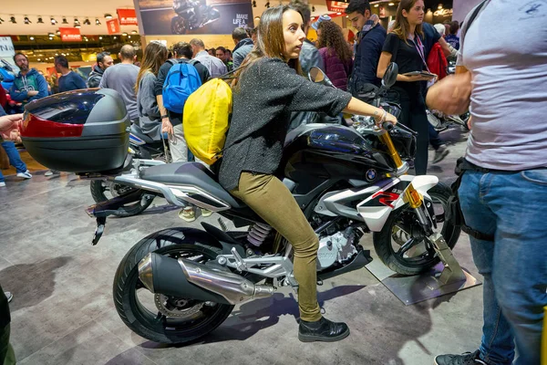 Eicma-utställning — Stockfoto