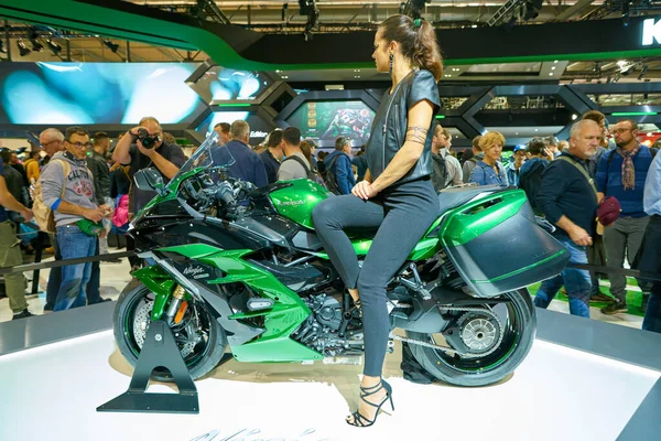 Eicma-utställning — Stockfoto