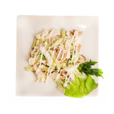 Beyaz arka plan üzerinde izole gıda